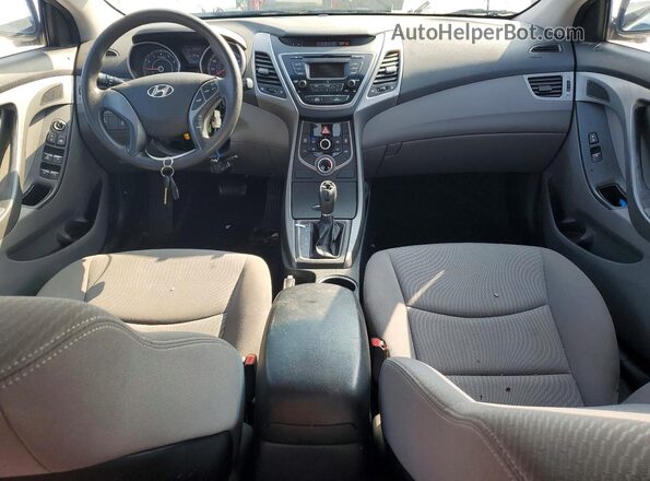KMHDH4AE9GU479268 2016 HYUNDAI ELANTRA Silver Dashboard view