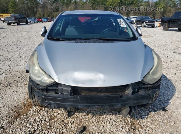 KMHDH4AE9GU479268 2016 HYUNDAI ELANTRA Silver Front view