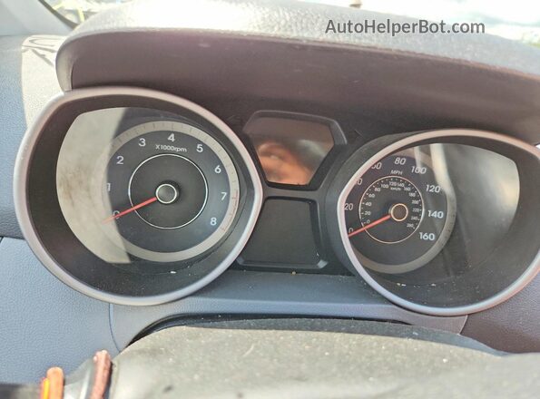 KMHDH4AE9GU502189 2016 HYUNDAI ELANTRA Silver Вид щитка приладів