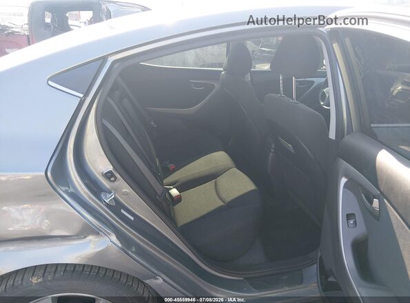 KMHDH4AE9GU644879 2016 HYUNDAI ELANTRA Gray VIN sticker view