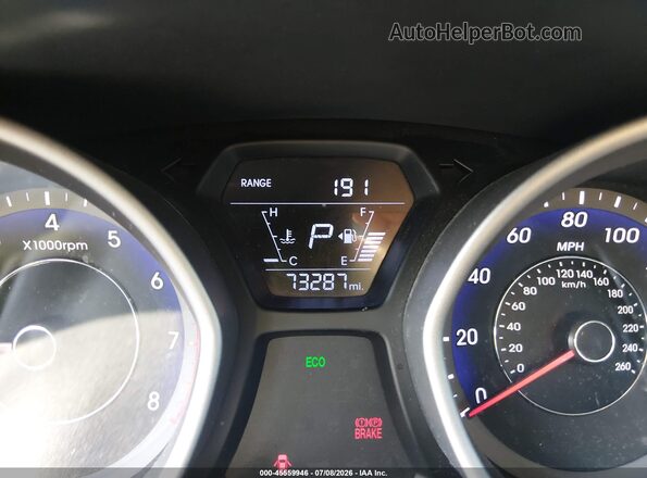 KMHDH4AE9GU644879 2016 HYUNDAI ELANTRA Gray 