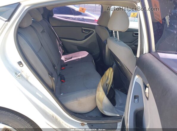 KMHDH4AEXGU475309 2016 HYUNDAI ELANTRA Silver Вид наклейки з VIN-кодом