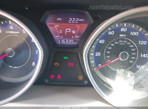 KMHDH4AEXGU483166 2016 HYUNDAI ELANTRA Blue Widok tylnych siedzeń