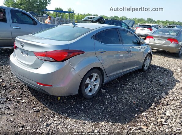 KMHDH4AEXGU491624 2016 HYUNDAI ELANTRA Серый Задняя правая четверть