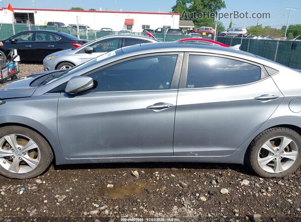 KMHDH4AEXGU491624 2016 HYUNDAI ELANTRA Серый Панорамный вид салона 360°