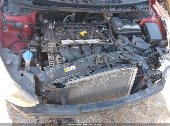 KMHDH4AEXGU543575 2016 HYUNDAI ELANTRA Red Widok z tyłu