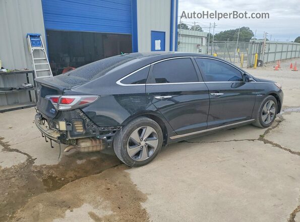 KMHE14L22HA062654 2017 HYUNDAI SONATA Black Rear right