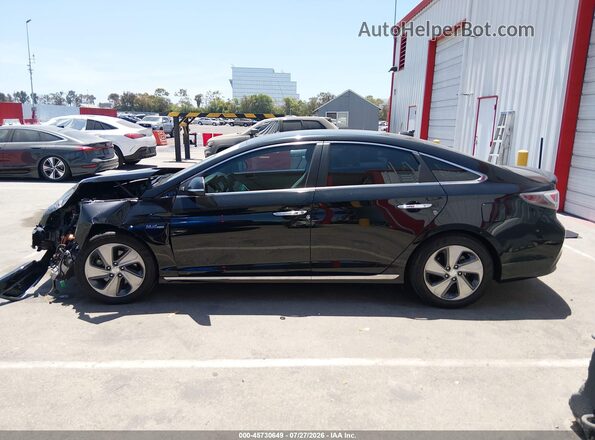 KMHE14L26HA068229 2017 HYUNDAI SONATA PLUG-IN HYBRID Черный 