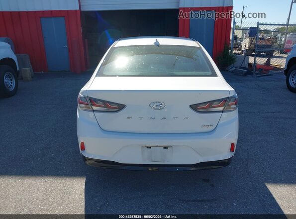 KMHE14L29KA091396 2019 HYUNDAI SONATA PLUG-IN HYBRID Белый 