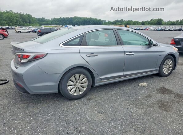 KMHE24L10GA015352 2016 HYUNDAI SONATA Silver Tył prawy
