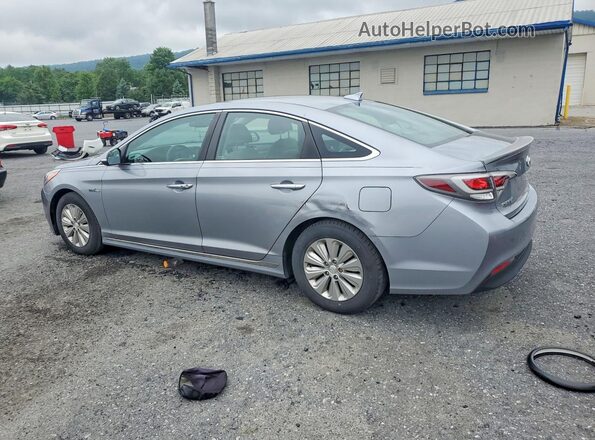 KMHE24L10GA015352 2016 HYUNDAI SONATA Silver Tył lewy