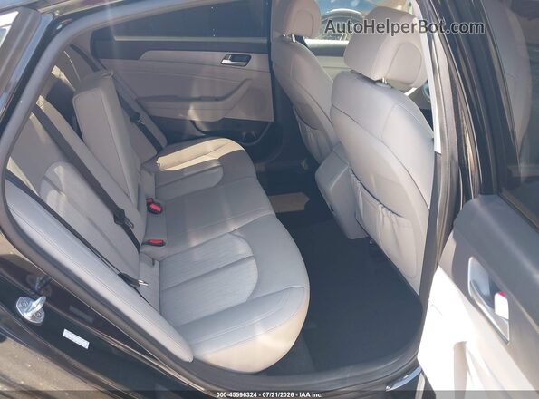 KMHE24L10GA040283 2016 HYUNDAI SONATA HYBRID Black VIN კოდის სტიკერის ხედი