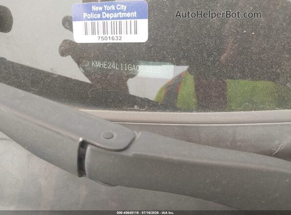 KMHE24L11GA013898 2016 HYUNDAI SONATA HYBRID Silver Widok deski rozdzielczej