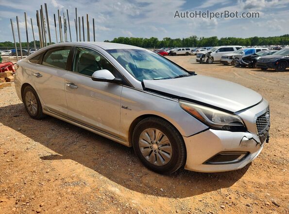 KMHE24L11GA028210 2016 HYUNDAI SONATA Silver Przód prawy