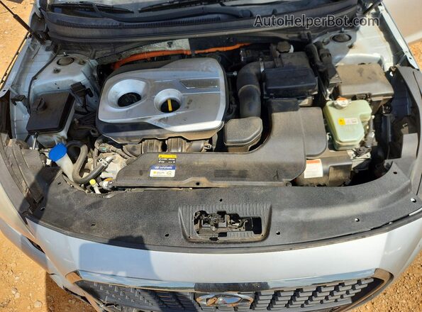 KMHE24L11GA028210 2016 HYUNDAI SONATA Silver Widok wnętrza z tyłu