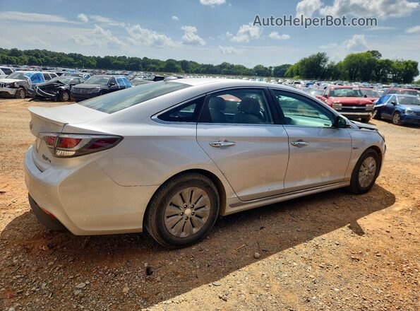 KMHE24L11GA028210 2016 HYUNDAI SONATA Silver Tył prawy
