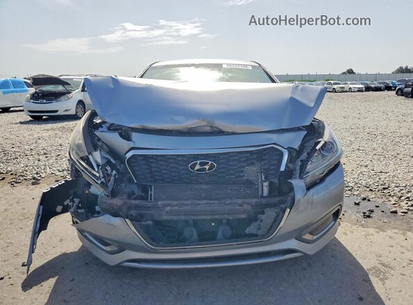 KMHE24L11GA038543 2016 HYUNDAI SONATA Серебряный Вид спереди