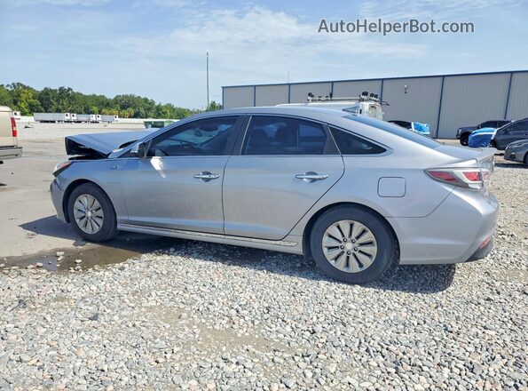 KMHE24L11GA038543 2016 HYUNDAI SONATA Серебряный Задняя левая четверть