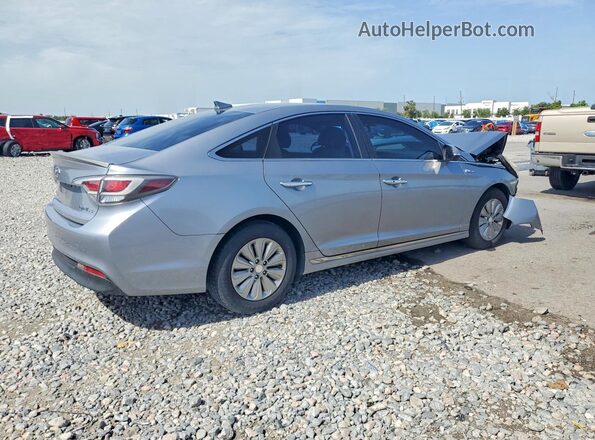 KMHE24L11GA038543 2016 HYUNDAI SONATA Серебряный Задняя правая четверть