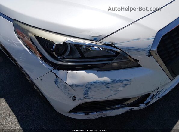 KMHE24L13GA027897 2016 HYUNDAI SONATA HYBRID White Front view