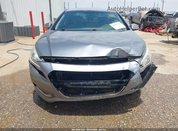 KMHE24L13HA059458 2017 HYUNDAI SONATA HYBRID Gray Դիմացի տեսք