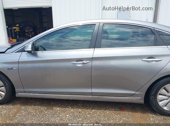 KMHE24L13HA059458 2017 HYUNDAI SONATA HYBRID Gray Սալոնի 360 աստիճան տեսք