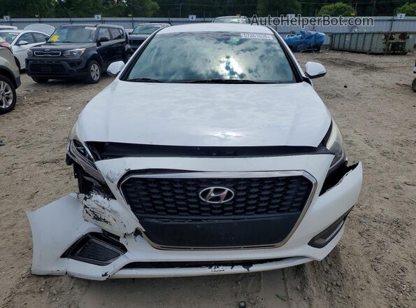 KMHE24L14GA040691 2016 HYUNDAI SONATA White Դիմացի տեսք