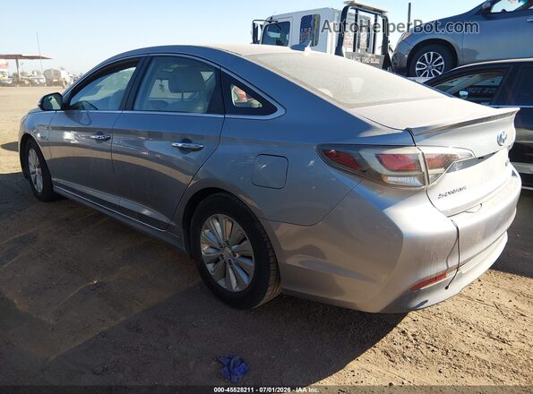 KMHE24L15GA014150 2016 HYUNDAI SONATA HYBRID Gray უკანა მარცხენა