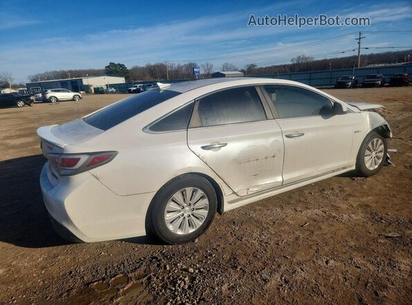 KMHE24L15HA047716 2017 HYUNDAI SONATA White უკანა მარჯვენა