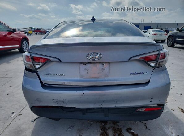 KMHE24L16GA012567 2016 HYUNDAI SONATA Серебряный Вид сзади