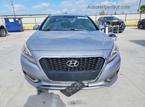 KMHE24L16GA012567 2016 HYUNDAI SONATA Серебряный Вид спереди