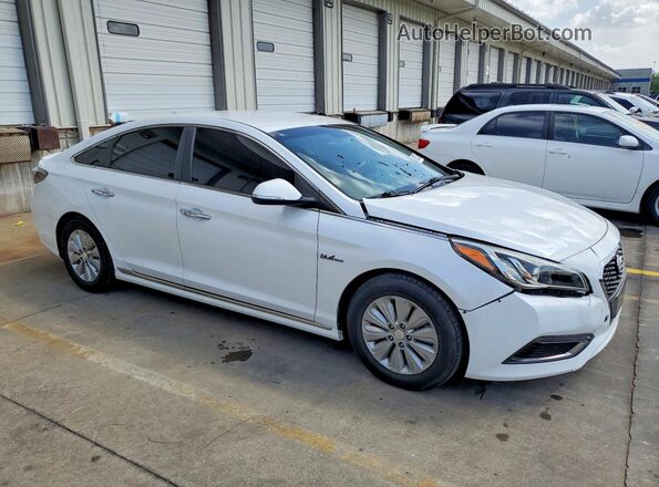 KMHE24L16GA022712 2016 HYUNDAI SONATA Белый Передняя правая четверть