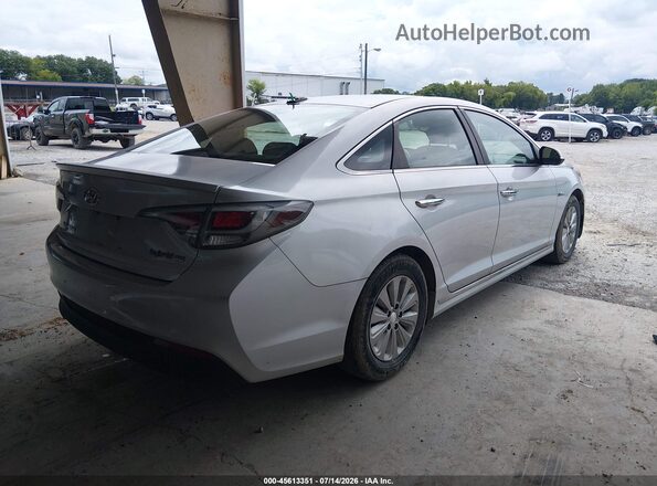 KMHE24L16GA038750 2016 HYUNDAI SONATA HYBRID Silver Задня права чверть