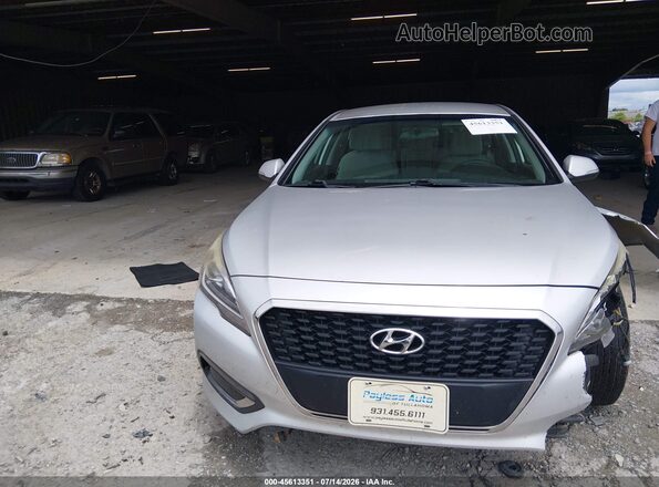 KMHE24L16GA038750 2016 HYUNDAI SONATA HYBRID Silver Вид щитка приладів