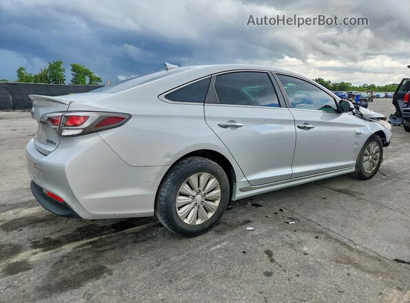 KMHE24L17GA042032 2016 HYUNDAI SONATA Серебряный Задняя правая четверть