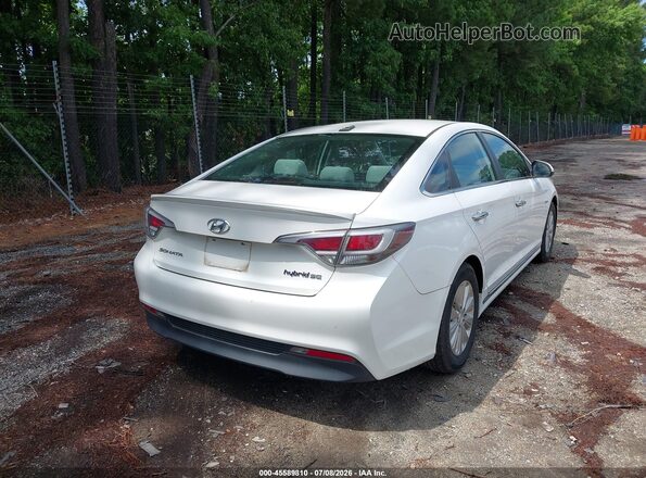 KMHE24L17HA044641 2017 HYUNDAI SONATA HYBRID White Trasero derecho