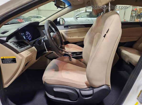KMHE24L18HA044180 2017 HYUNDAI SONATA White Սալոնի դիմացի տեսք