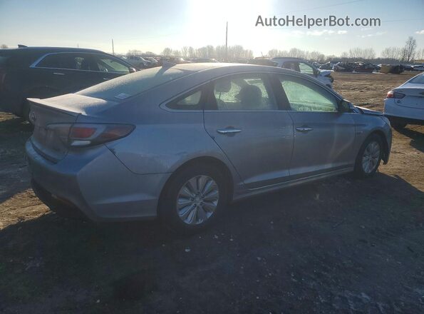 KMHE24L18HA050285 2017 HYUNDAI SONATA Gray Հետևի աջ