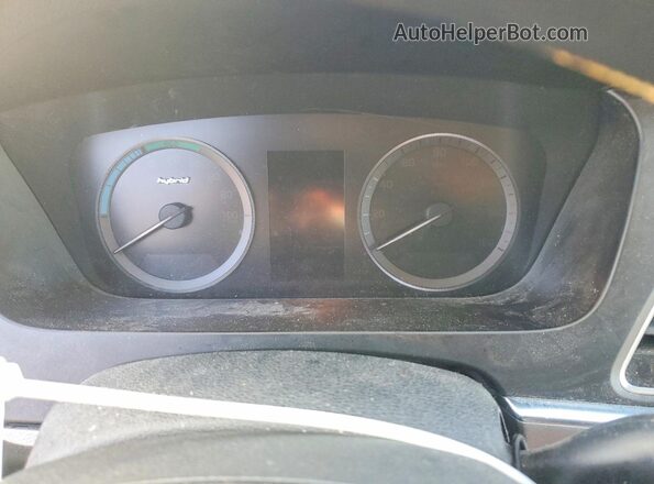 KMHE24L18HA050285 2017 HYUNDAI SONATA Gray Սարքավորումների վահանակի տեսք