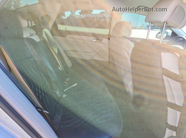 KMHE24L18HA057642 2017 HYUNDAI SONATA Silver Rear seats view