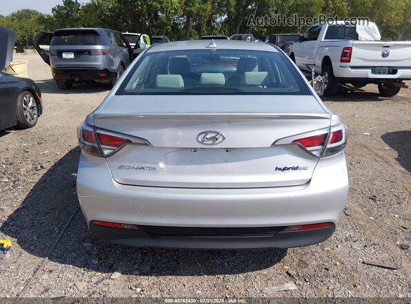 KMHE24L19GA015866 2016 HYUNDAI SONATA HYBRID Silver 