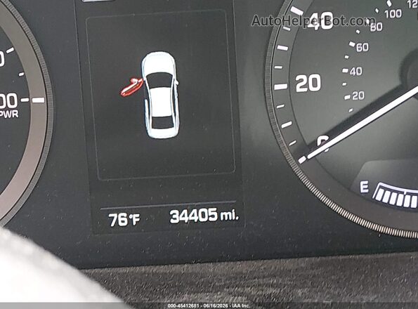 KMHE24L19GA038774 2016 HYUNDAI SONATA HYBRID White 