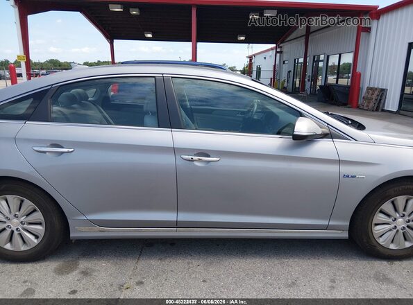 KMHE24L19GA039097 2016 HYUNDAI SONATA HYBRID Gray Սալոնի հետևի տեսք