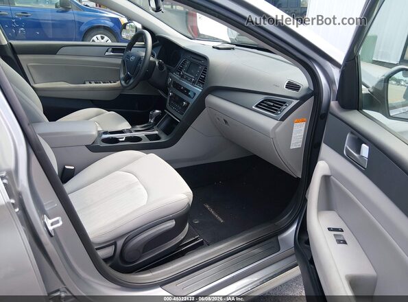 KMHE24L19GA039097 2016 HYUNDAI SONATA HYBRID Gray Սալոնի դիմացի տեսք
