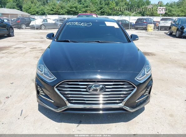 KMHE24L37KA091189 2019 HYUNDAI SONATA HYBRID Black Вид щитка приладів