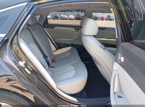 KMHE24L37KA091189 2019 HYUNDAI SONATA HYBRID Black Вид наклейки з VIN-кодом