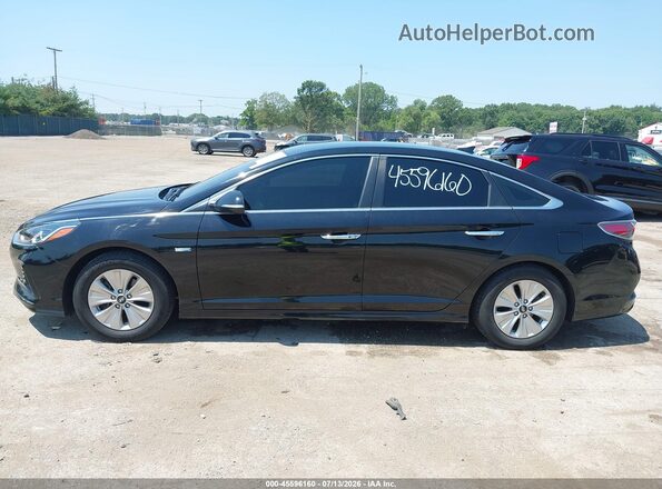 KMHE24L37KA091189 2019 HYUNDAI SONATA HYBRID Black Панорамний вид салону 360°