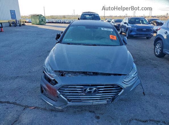 KMHE24L39KA093980 2019 HYUNDAI SONATA Charcoal Вид спереду