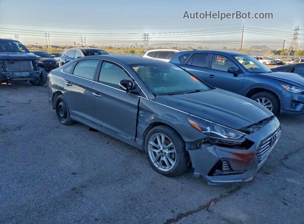 KMHE24L39KA093980 2019 HYUNDAI SONATA Charcoal Передня права чверть