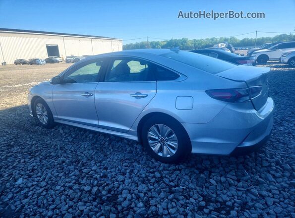 KMHE24L3XKA091199 2019 HYUNDAI SONATA Silver Tył lewy